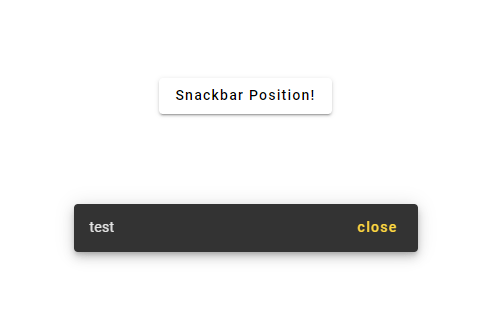 How to Size and Position the Angular Material Snackbar