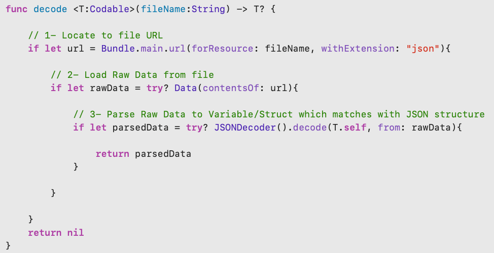 Fetch & Decode JSON files to Swift Apps. | by Selçuk Koyuncu | Medium