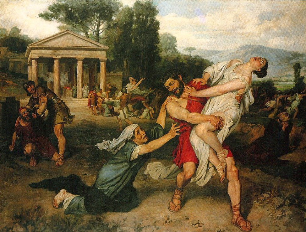 This is what the greatest civilization in history actually did, the Rape of the Sabine Women, where Roman men took young women by force to serve their own desires. —Image courtesy of The Humanities Collaborative