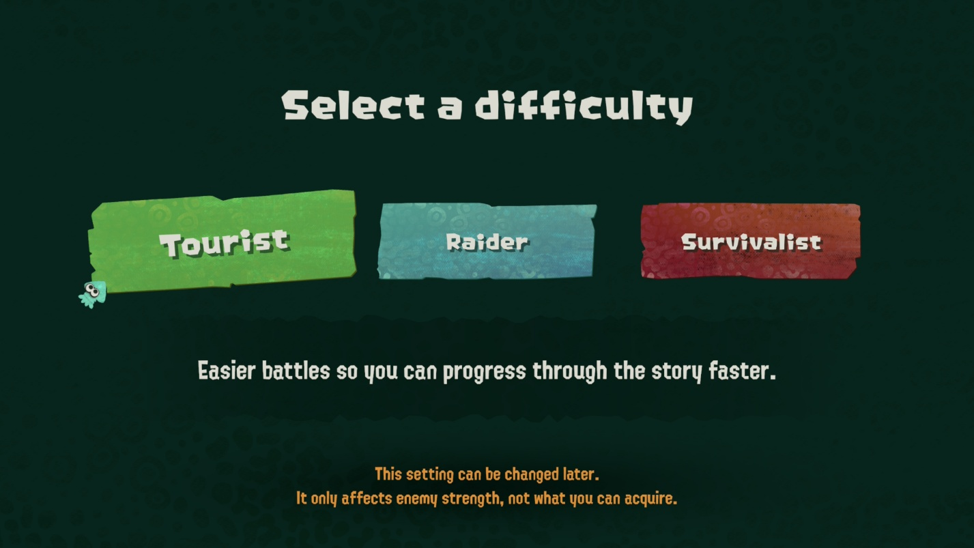 Calling the easiest difficulty Tourist mode is very funny, but also I think if you need Tourist mode for reasons outside of being a young child or for accessibility reasons, you need to git gud at video games