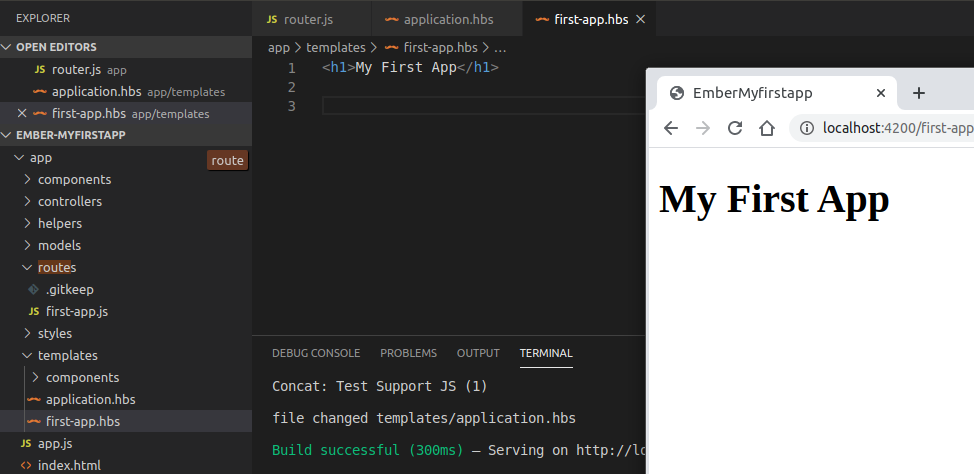 My First App