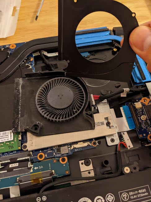 HowTo Clean and Oil a CPU/GPU Laptop Fan | by Nick Ginsberg | hashtagblog |  Medium
