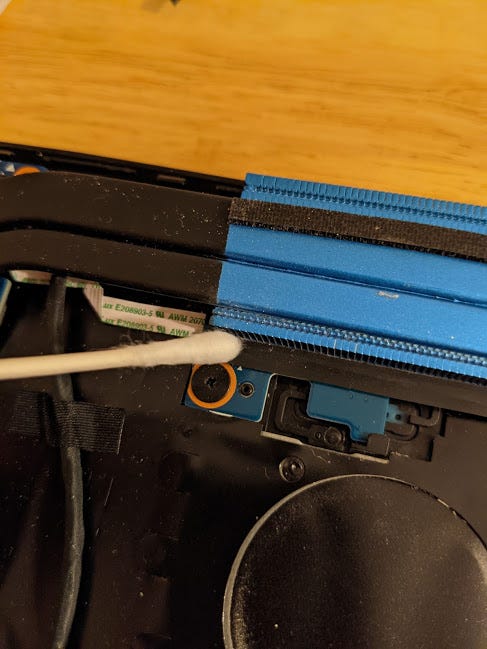 HowTo Clean and Oil a CPU/GPU Laptop Fan | by Nick Ginsberg | hashtagblog |  Medium