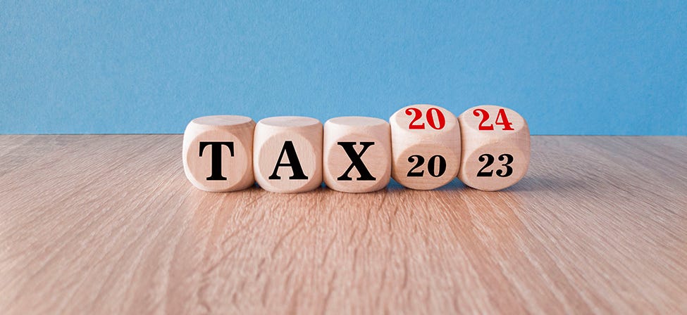 Tax Rates 2023/2024 — Thresholds And Allowances For Self-Employed ...