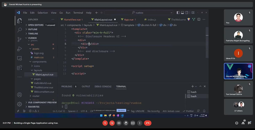 Building A Simple Page Application Using Vue | by Arshley Tan | Medium