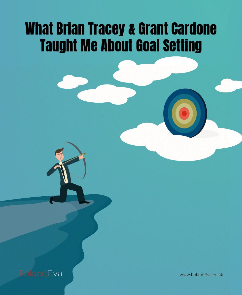 What Brian Tracey &amp; Grant Cardone Taught Me About Goal Setting 