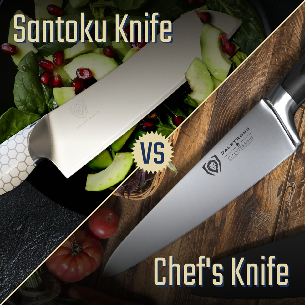 Santoku vs. Chef Knife: Unveiling the Key Differences, by Bobscutlery, Dec, 2023