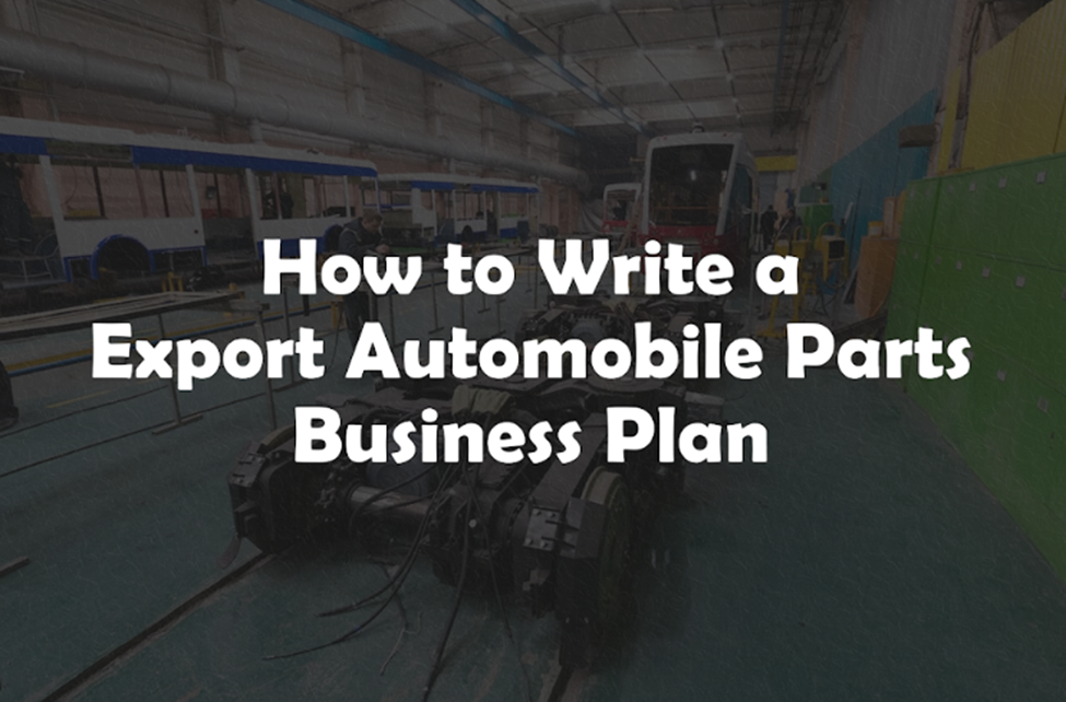 automobile parts business plan pdf