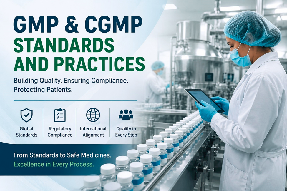 GMP vs. cGMP (Image generated by AI)