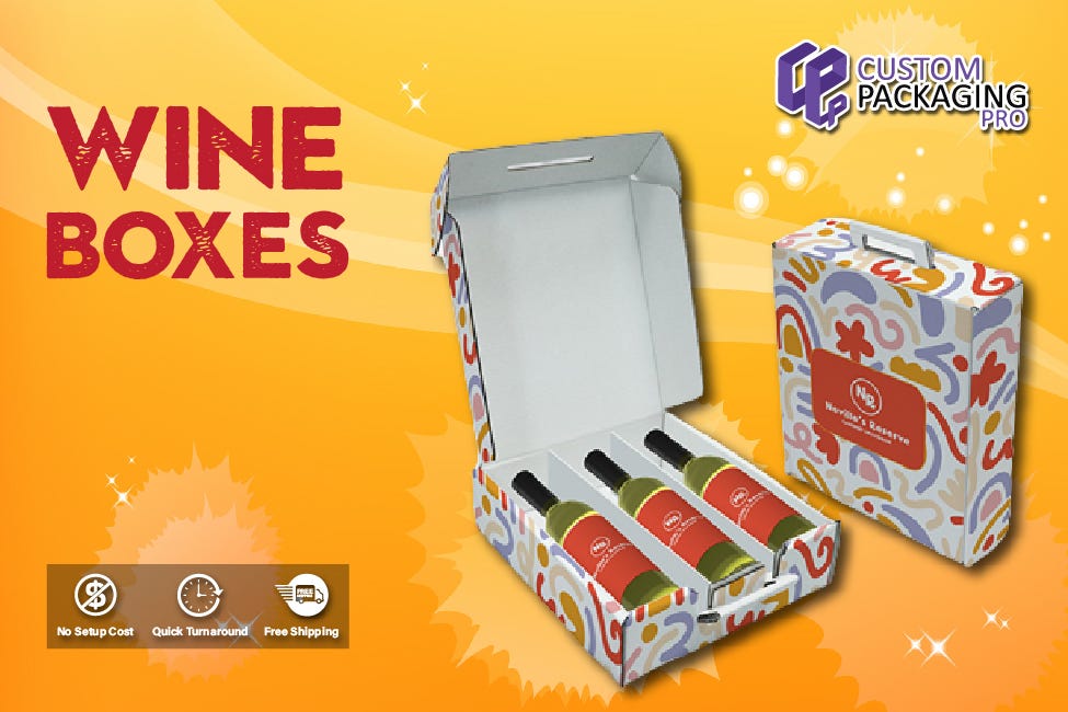 Wine Boxes with Decorative Features Remain Before Choice by Custom