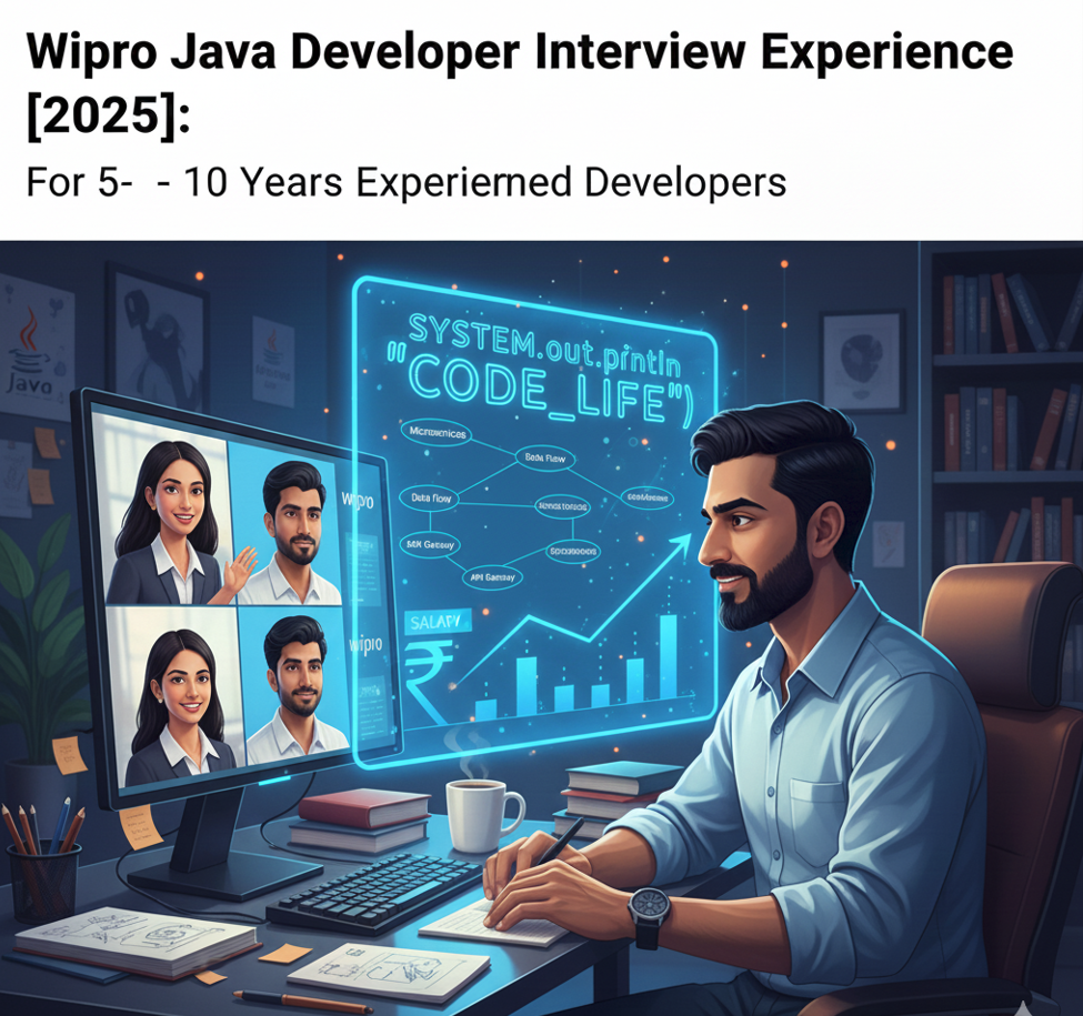 Wipro Java Developer Interview Experience [2025]: For 5–10 Years ...