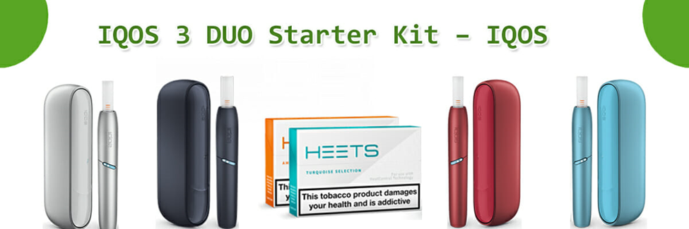 IQOS 3 Duo Starter Kit. IQOS 3 Duo starter kit is a popular…, by Vape  andGo