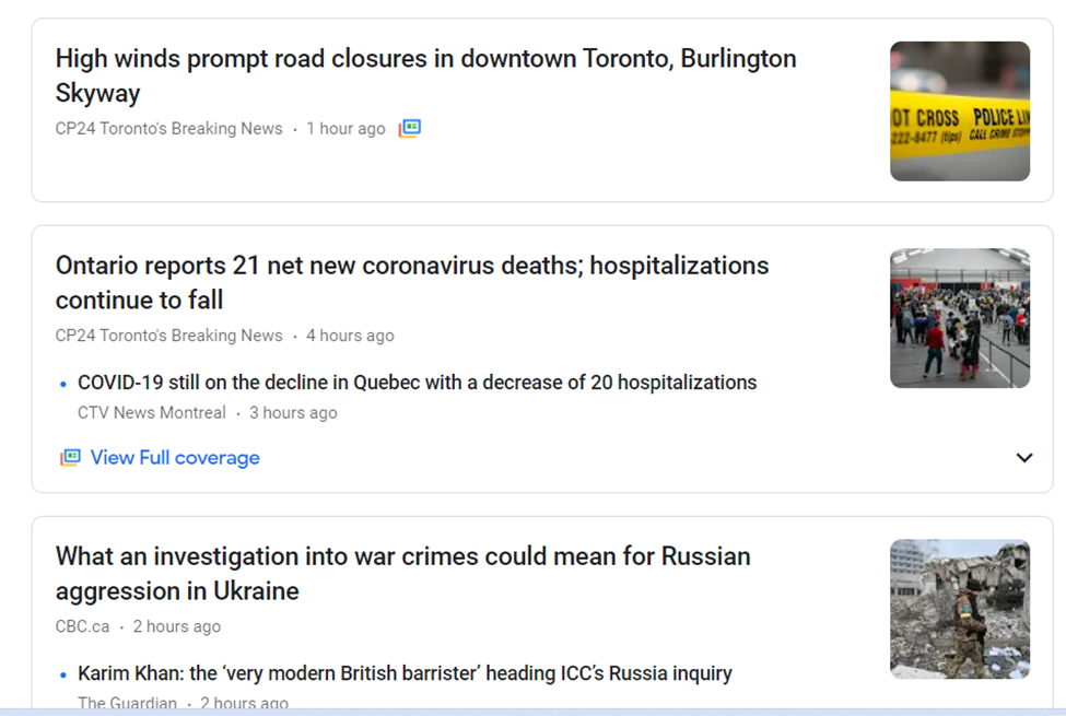 What The News Isn’t Telling You. Evidence that supports my argument in