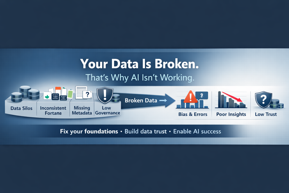 Your Data Is Broken. That’s Why AI Isn’t Working