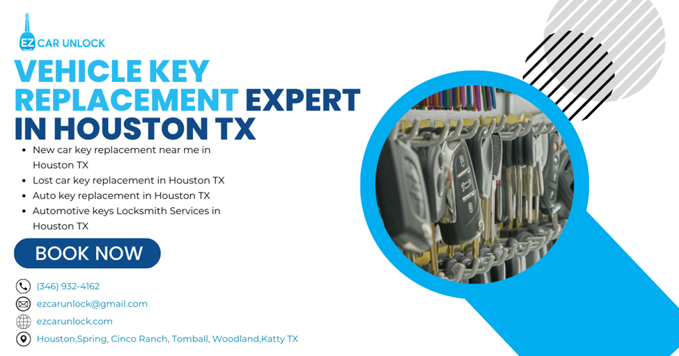 Vehicle Key Replacement Expert In Woodland TX: Your Ultimate Solution ...