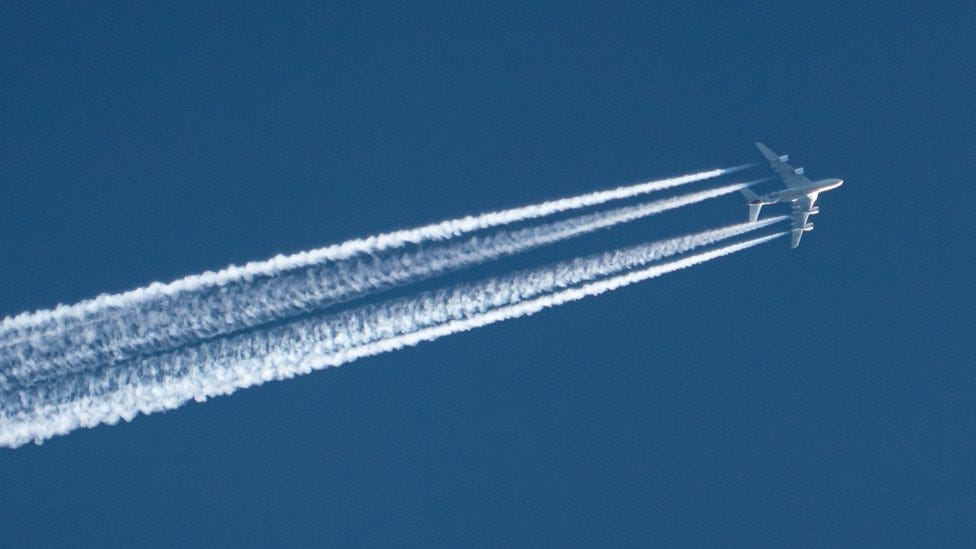 You see them cutting through the skies around the world. They’ll try to deny it. Above: a chemtrail plane leaves its ghostly trail. Harmless condensation, right? Or deliberate manipulation of the very air we breathe? In 2015, a Spanish Member of the European Parliament stated, “Four employees of Spain’s Meteorological Agency have confessed that Spain is being sprayed nationwide by aircraft that are spreading lead dioxide, silver iodide, and diatomite through the atmosphere.”