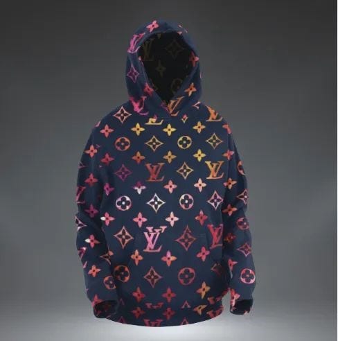 Louis Vuitton Sweatpants Hoodie Combo Luxury Fashion Outfit GB