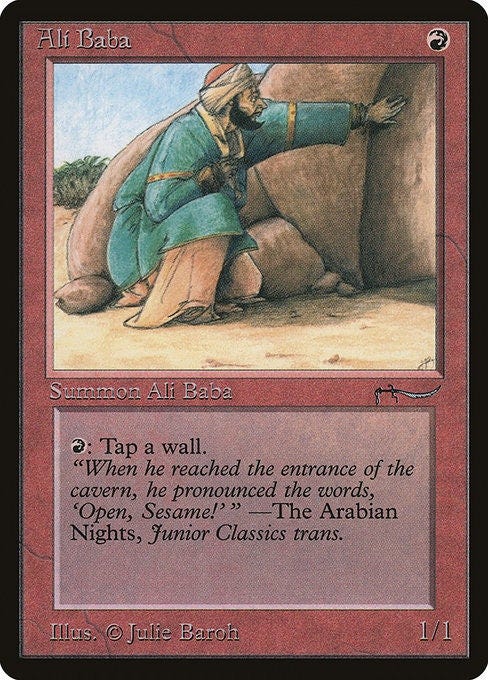 The History of Magic's Arabian Nights: the Game's First (and