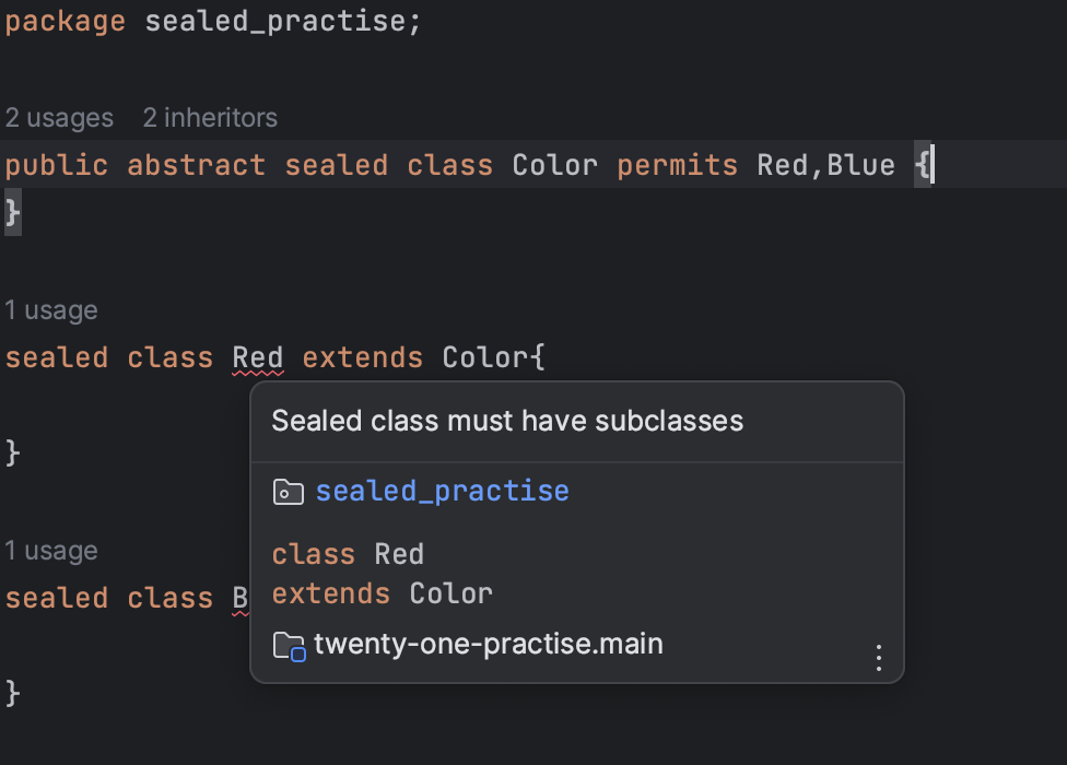 Sealed Types. Sealed modifiers in Java are more… by Pradeep Kadarla