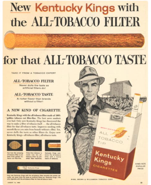 The history of the cigarette filter. Part 1: getting started. | by Henry  Tudor