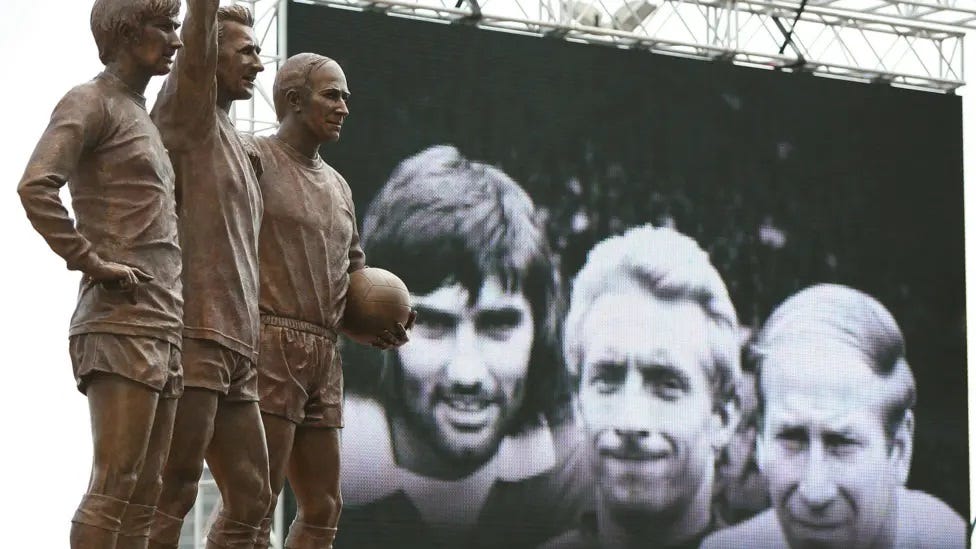 From a squinting child to a towering figure in the world of global sports