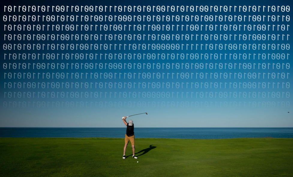 Scikit learn linear regression for predicting golf performance by