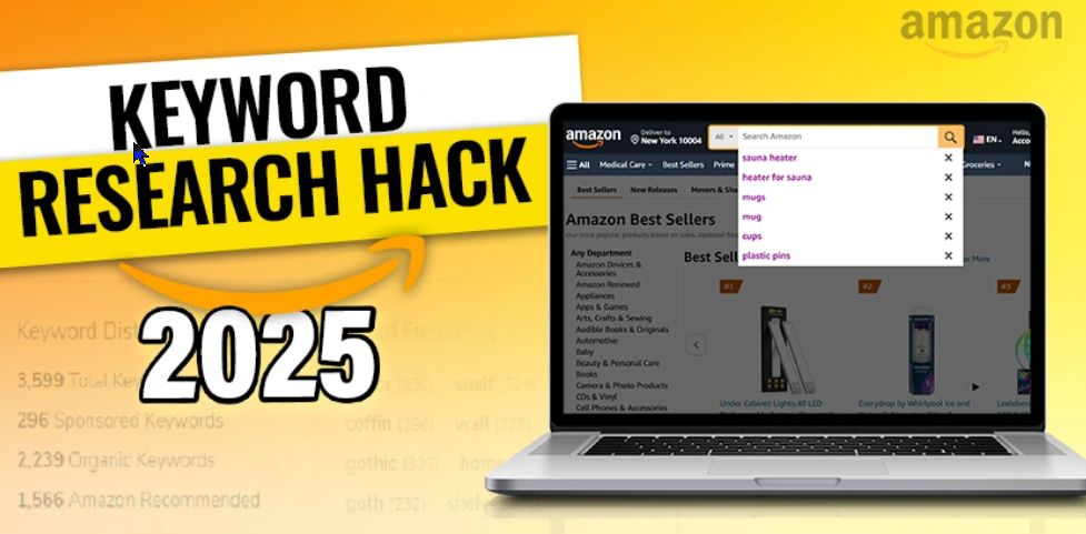 Amazon Keyword Research Strategy 2025: Steal Your Competitors Keywords and 5X Your Sales