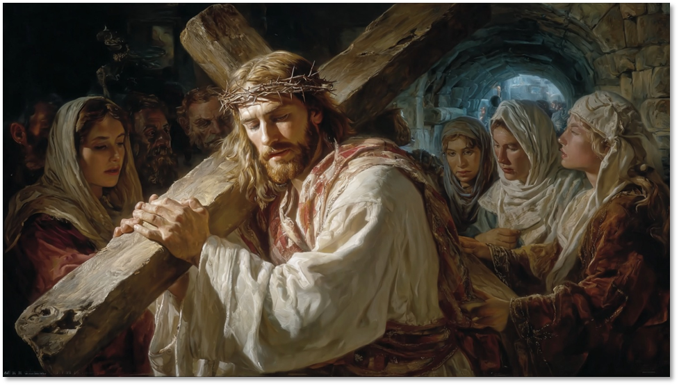 Jesus leidet für uns. Plädoyer für eine Gegenleistung.