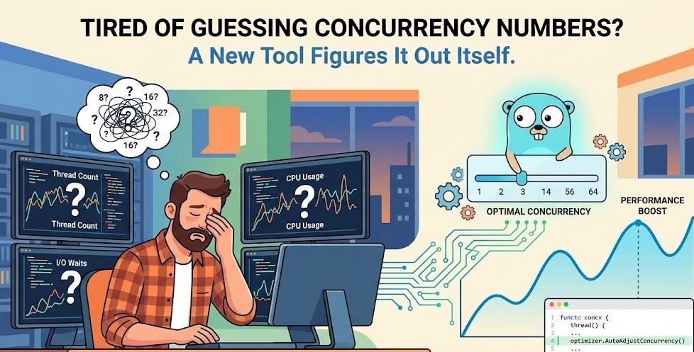 I Was Tired of Guessing Concurrency Numbers. So I Built a Package That ...