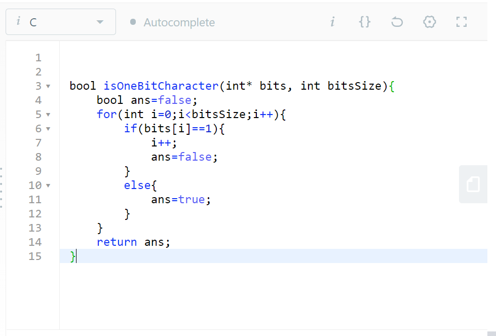 Leetcode In C (1-bit And 2-bit Characters) 2021.1.10 | By 學習筆記 | Medium