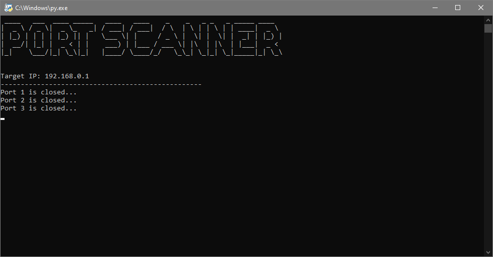 A simple port scanner made in Python - tindertoast - Medium