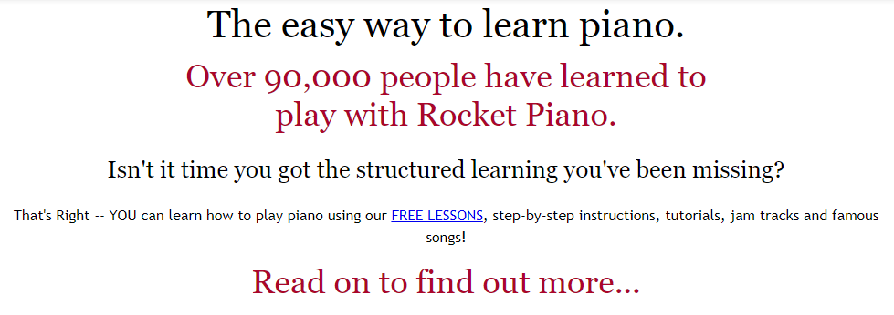 Unlock the Melodic Magic: Rocket Piano's Comprehensive Path to Piano  Proficiency | by Sydney Bing | Jun, 2023 | Medium