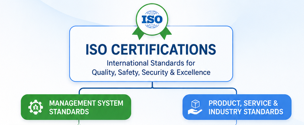 ISO Certification Explained: Types of ISO Standards, Benefits, and Why Businesses Need Them
