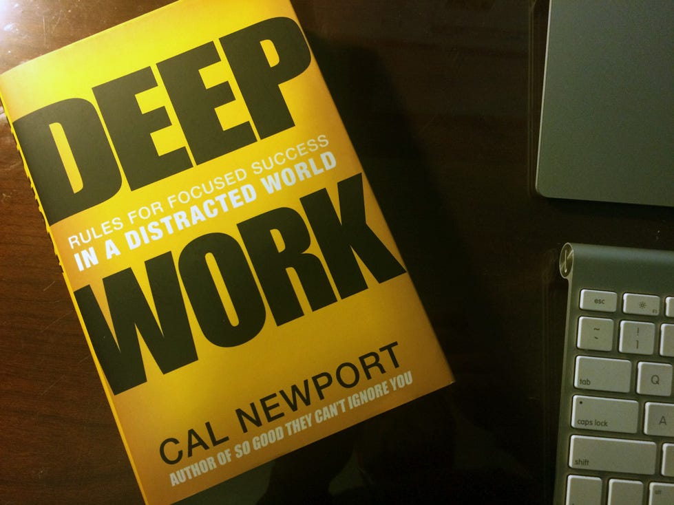 Deep Work. the book by Cal Newport | by Редакция журнала | Medium