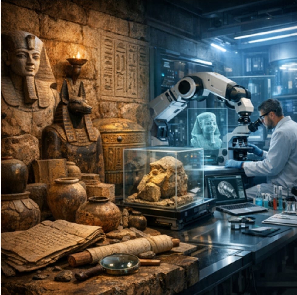 where science and soul meet to preserve these very secrets