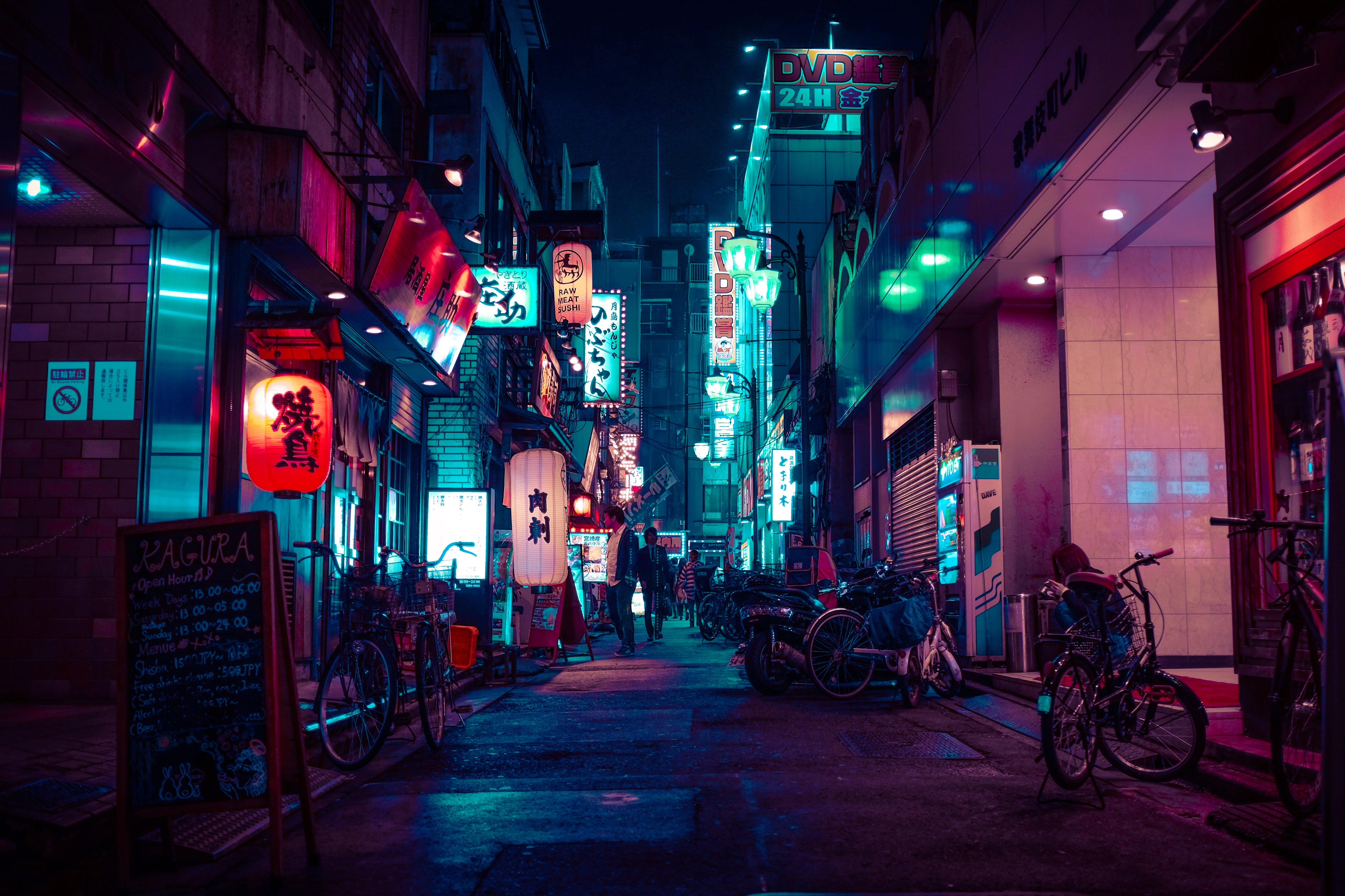 Tokyo night cyberpunk фото 67