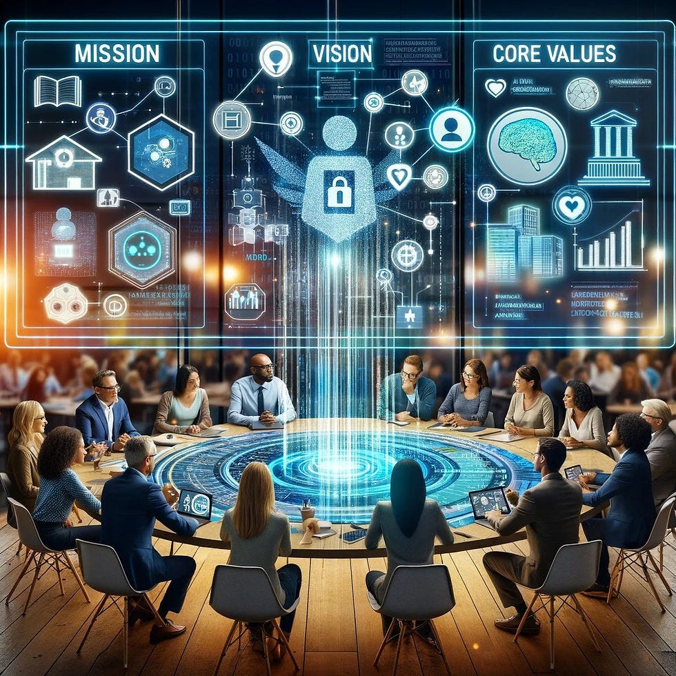 Ai in hr operationalizing your mission vision and core values dr
