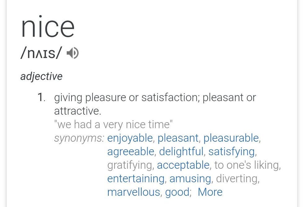 What Does Being “Nice” Really Mean? by Suhani Singh Oct, 2023 Medium