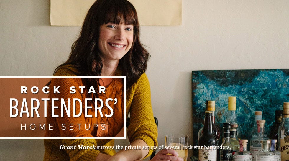 Rock Star Bartender’s Home Setups — The Bold Italic — San Francisco