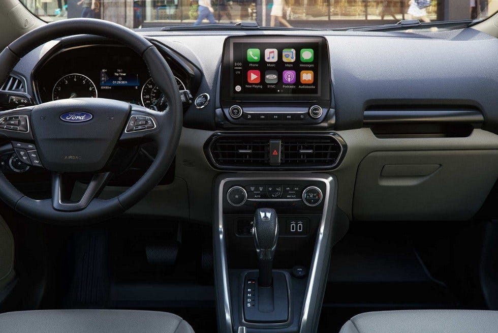The 2019 Ford EcoSport will have more comfy cabin than before, also