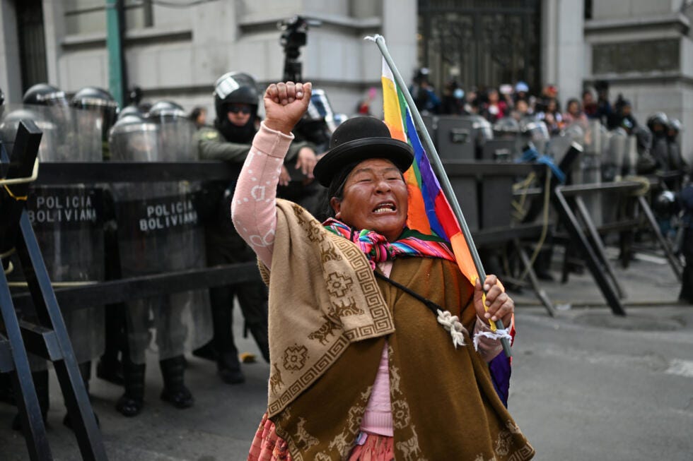 La legitimidad racializada de la protesta social en Bolivia