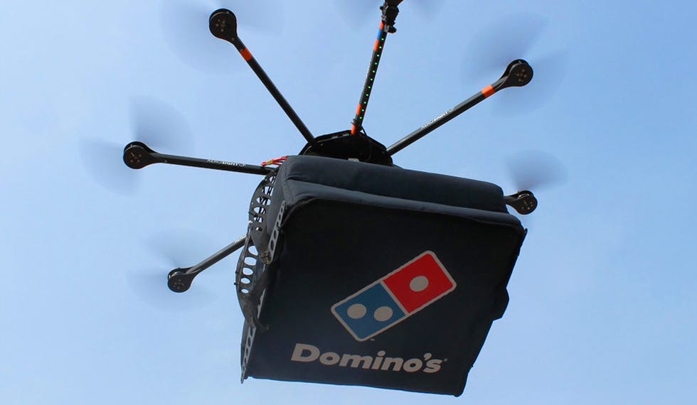 Pizza Delivery by Drone has arrived — The Domicopter | by SocialUnderground  | Medium