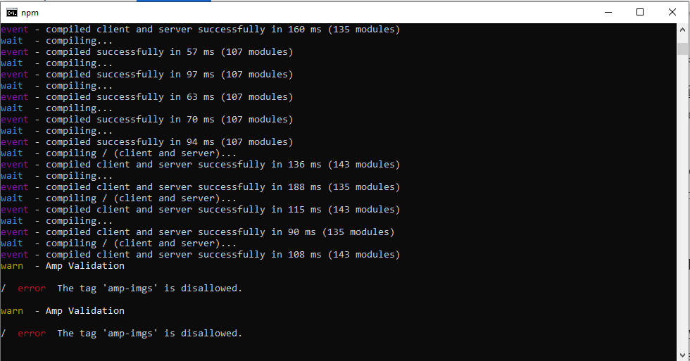 Develop Next JS AMP application. Bird's eye view to Next JS AMP by