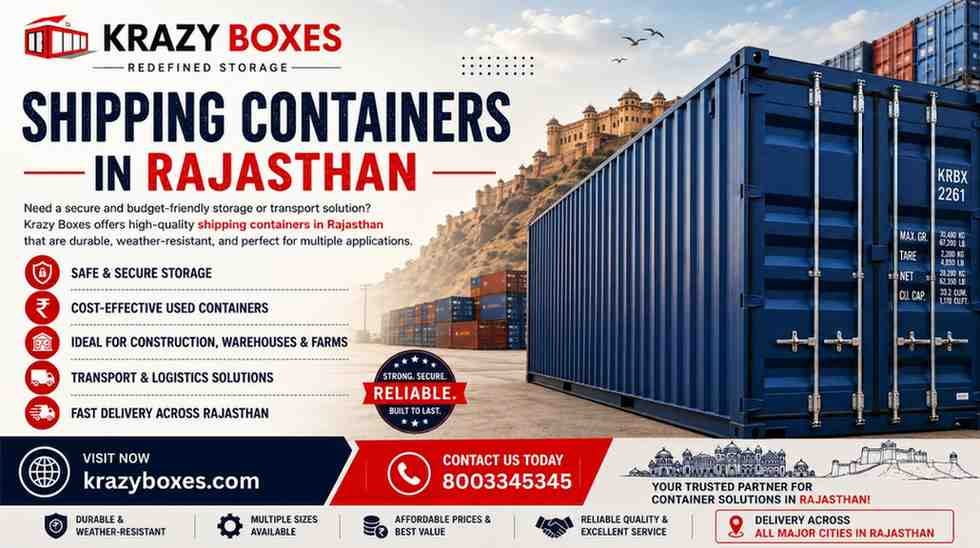 Shipping Containers in Rajasthan