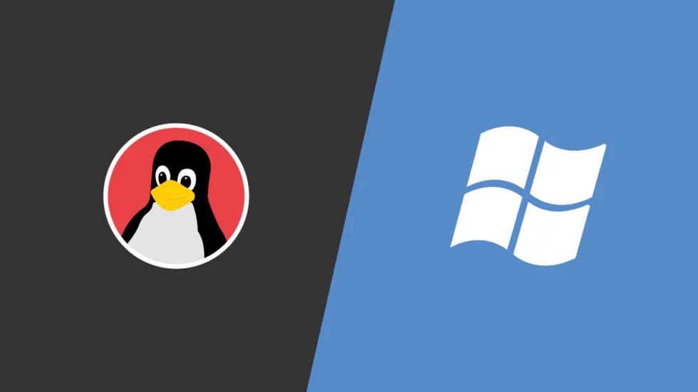Linux: Linux vs. Windows. Linux and Windows. Each has its own set… | by ...