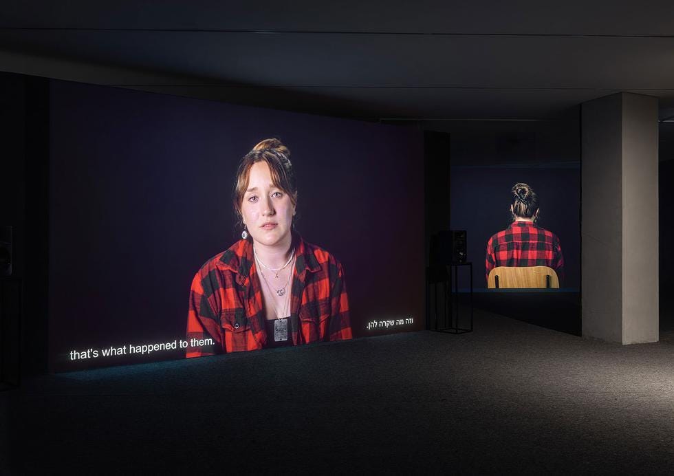 Osservazione, Talya Lavie, Videoinstallazione, Tel Aviv Museum of Art