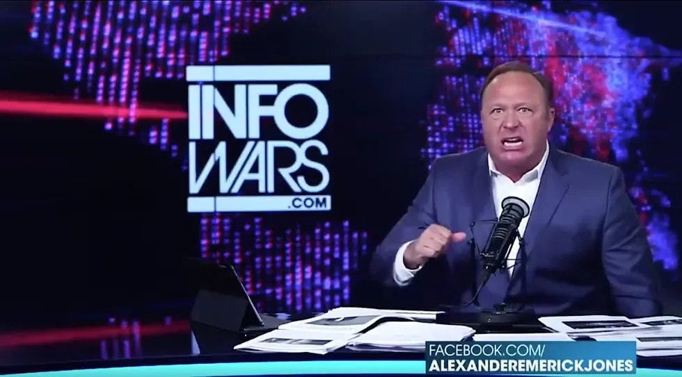 Alex Jones, the Grief Merchant