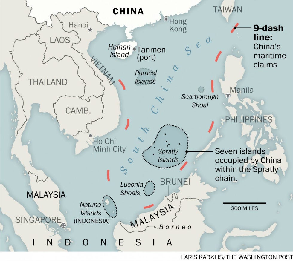 Sino US Geopolitical Struggle Maritime Choke Points In South and East