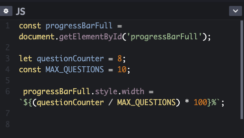 Build a Progress Bar in CSS, JavaScript & HTML from Scratch | by Renée Cruz | JavaScript in Plain English Build a Progress Bar in CSS, JavaScript & HTML from Scratch | by Renée Cruz | JavaScript in Plain English