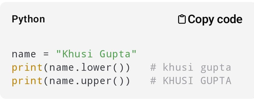 🚀 Mastering Strings in Python: 7 Functions Every Beginner Must Know ...